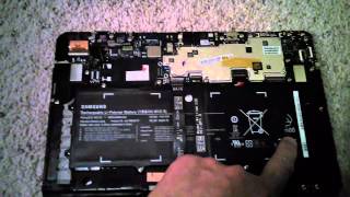 I open up my ativ 500t tablet smart pc to fix the loose video cable
