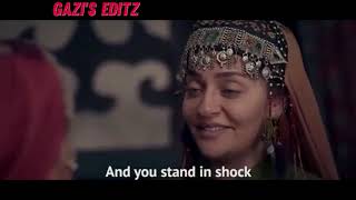 ertugrul ghazi || selcen hatun reveals aytoluns all dirty secrets || GAZIS EDITZ