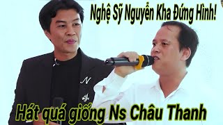 Nghệ sỹ Nguyễn Kha đứng hình với giọng hát sao miệt vườn Đức Tài quá giống danh ca Châu Thanh