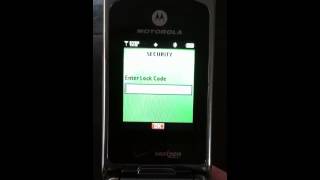 How to reset your Verizon flip phone to Factory Settings and passcode info