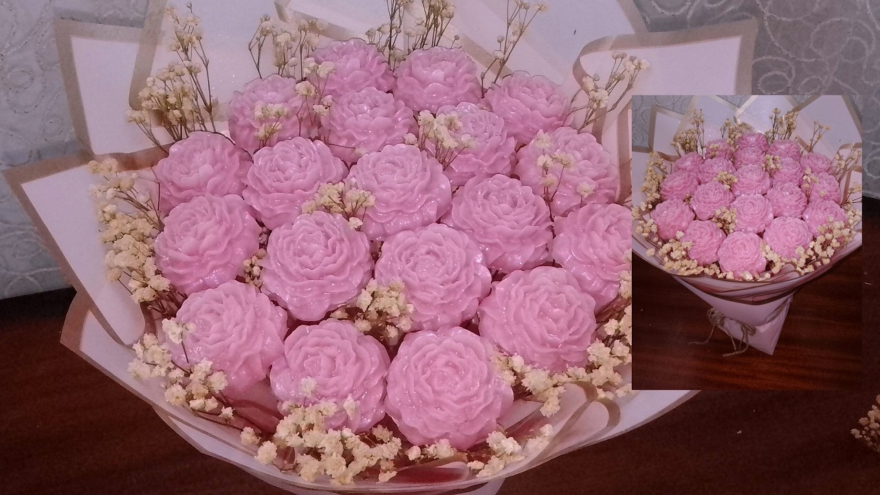 Bouquet of candle flowers 🕯️🕯️the perfect gift that never
