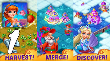 Merge Legend-Atlantis Mermaid Gameplay Walkthrough #1 (Android, IOS)