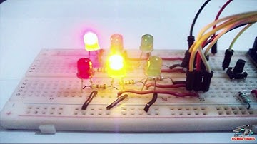 SEMAFORO DOBLE VIA CON ARDUINO