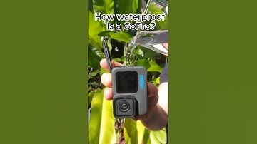 GoPro Waterproof Test