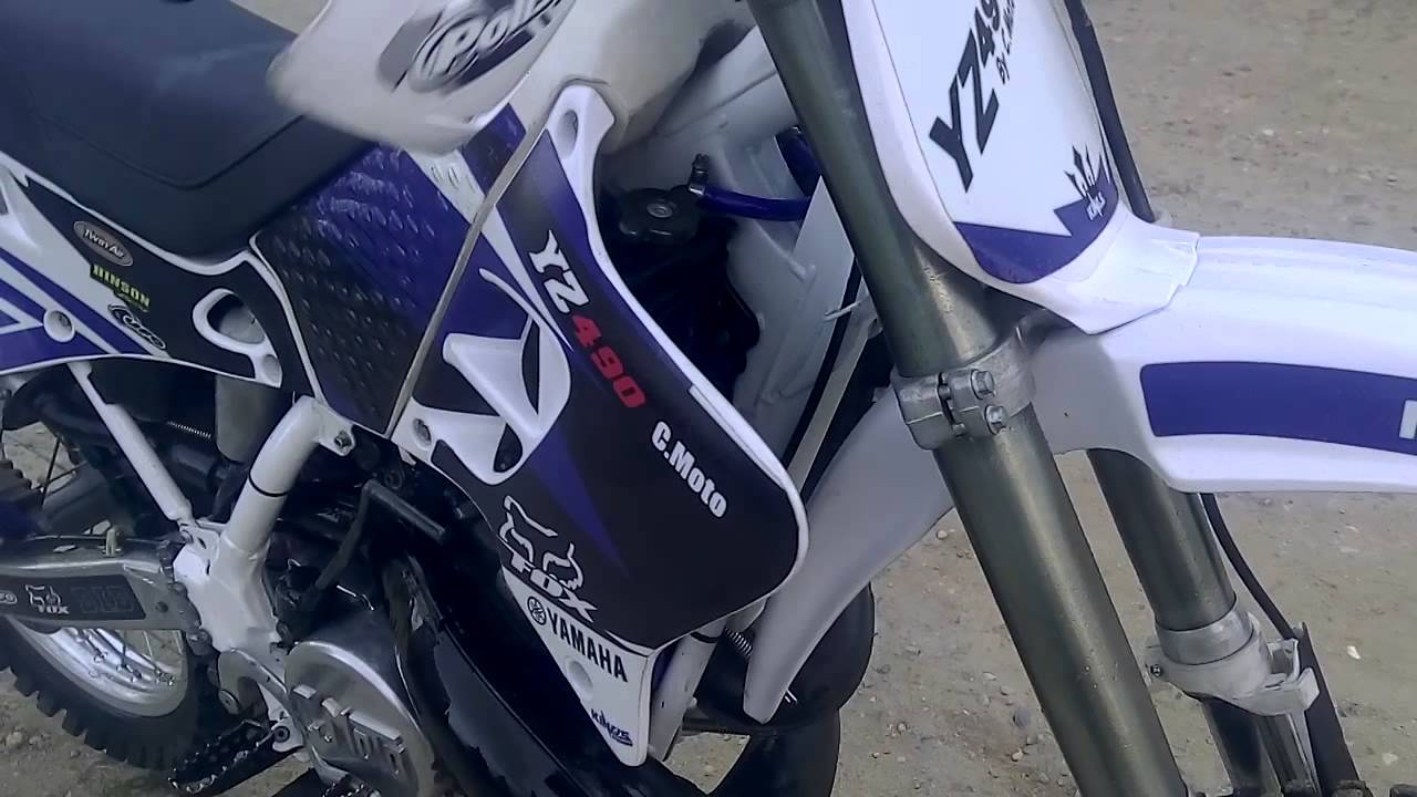 Yamaha yz 490\ 500 líquid cooled by C. Moto Portug YouTube