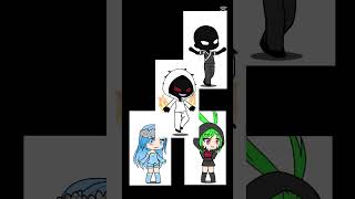 Entity Null Frost Girl and Melony edit #smg4 #entity303 #melony #null
