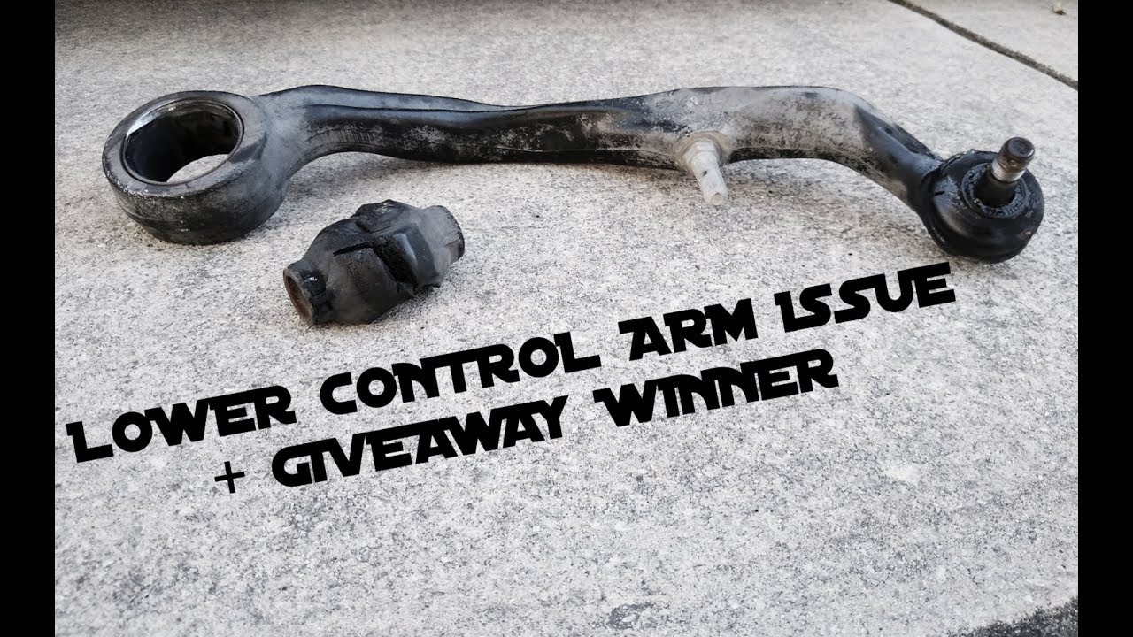 G35x Lower Control Arm and Giveaway Winner - YouTube