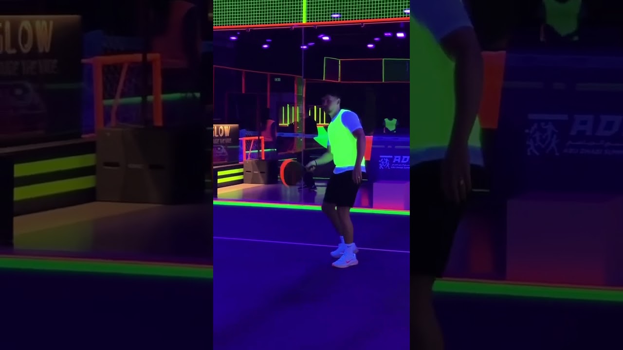 Glow-in-the-Dark Padel Courts by MejorSet