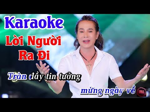 karaoke lời người ra đi tại Xemloibaihat.com