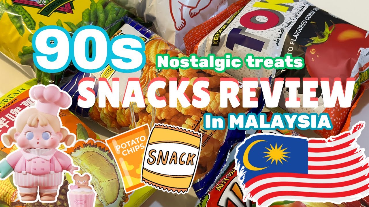 ASMR Snack Craving 🥨| Discovering Malaysian Snacks in 4K | Crunch ...