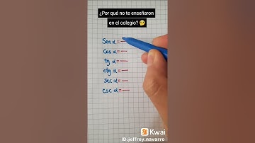 RAZONES TRIGONOMÉTRICAS | ¿CÓMO LO APRENDISTE TÚ? 🤔