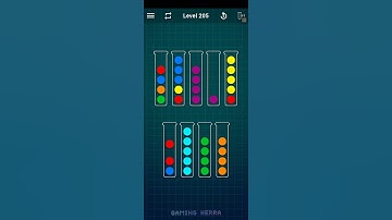 Ball Sort Puzzle Level 205