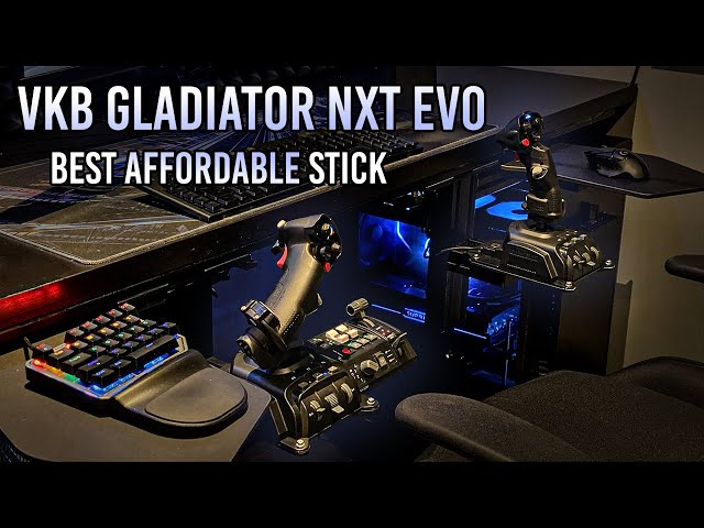 VKB Gladiator NXT Premium flight sim joystick