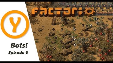 Factorio Beginner Guide / Tips / How to!  Bots! Episode 6!