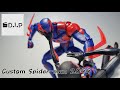 Custom Marvel Legends Spiderman 2099 action figure