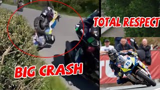 Isle of Man TT Highlights - Cookstown 100 Crash -  TT2022 moments screenshot 3