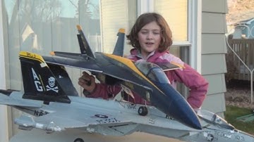 RCDOX 2012 FA 18 EXCEED RC fixed and back in the sky RC plane