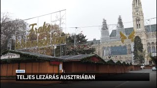 Teljes lezárás Ausztriában