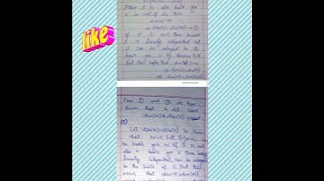 Proof of Theorem in Vector Space // #shorts || Dimension