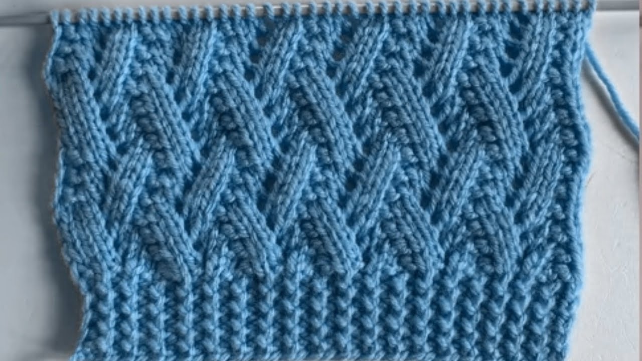 3D Reversible Knitting pattern for top, frock, jacket. - YouTube