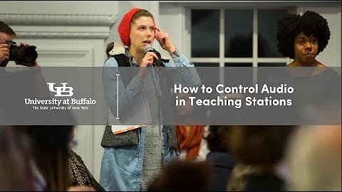 How to Control Audio in Teaching Stations