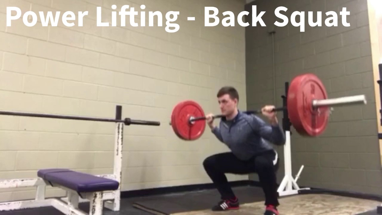 Powerlifting Back Squat YouTube