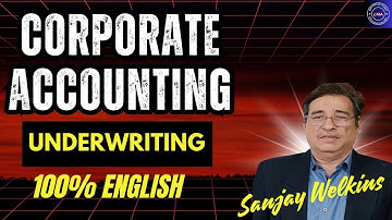 Underwriting CMA Inter Corporate Accounitng 100% English By Sanjay Welkins