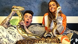 24 HOURS OVERNIGHT with SNAKES w\/ Sommer Ray