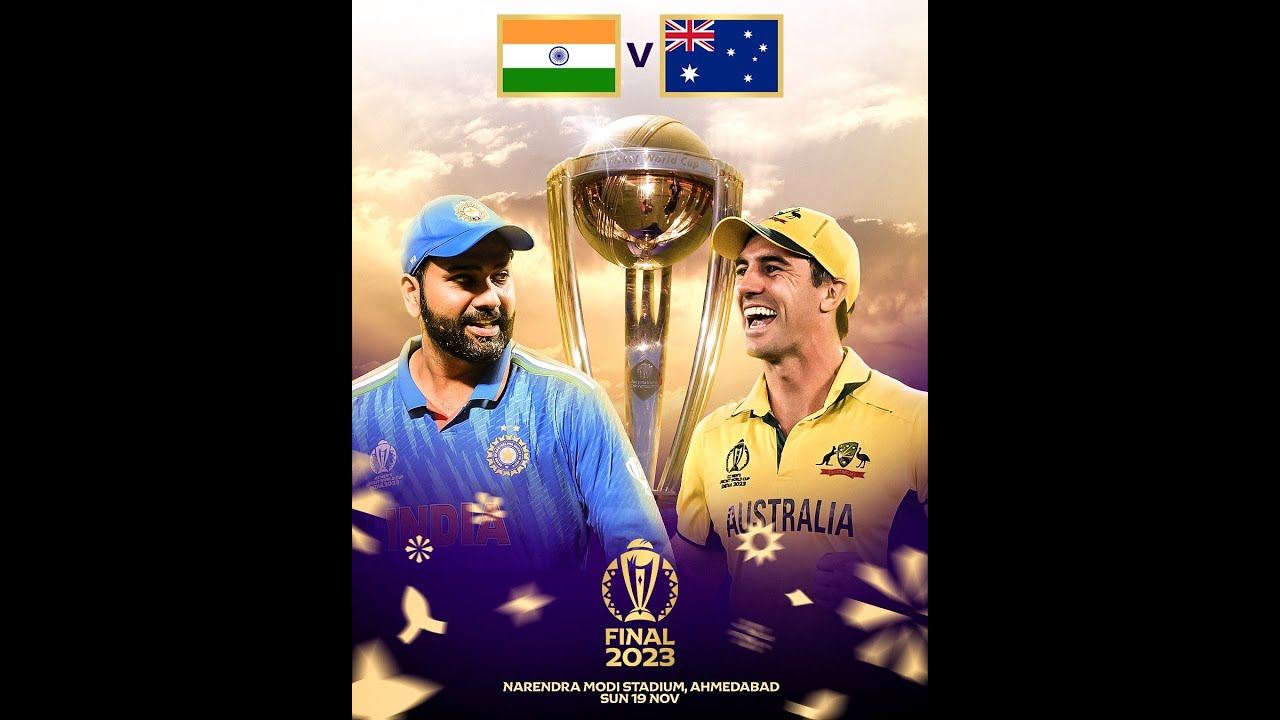 Shreyas Iyer Wicket || India v Australia ICC Cricket World Cup 2023 ...