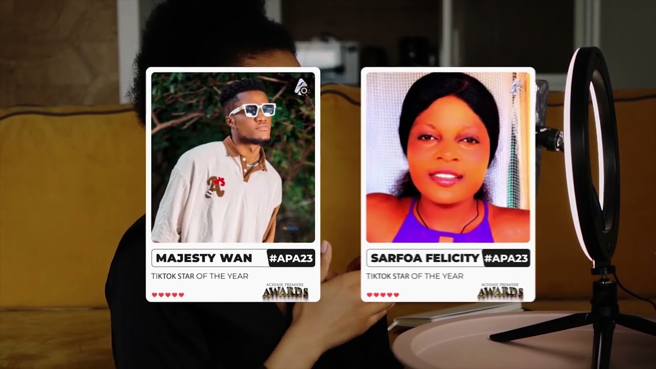 TIKTOK STAR OF THE YEAR | ACHIASE PREMIERE AWARDs