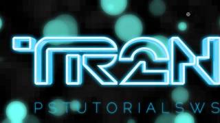 Photoshop Tutorial: Tron-Inspired 3D Text