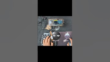 pc❌ mini mobile setup ✅ #freefire #gaming keyboard⌨️🖱️📲mouse end k2er #gameplay #trending #freefir