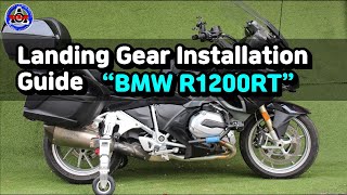 Motorcycle Landing Gear Installation Guide 'BMW R1200RT' // BMW, Harleydavidson / Goldwing / R1250RT