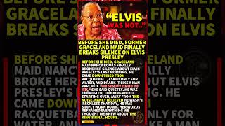 Before She Died, Former Graceland Maid FINALLY Breaks Silence On Elvis Presley #shorts #viral Wealth