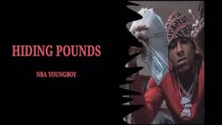 NBA Young Boy   "Hidin Pounds"   x   Official Audio