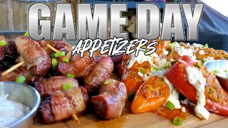 Hot Chicken Poppers | Bacon Wrapped Steak Bites | Party Food Ideas