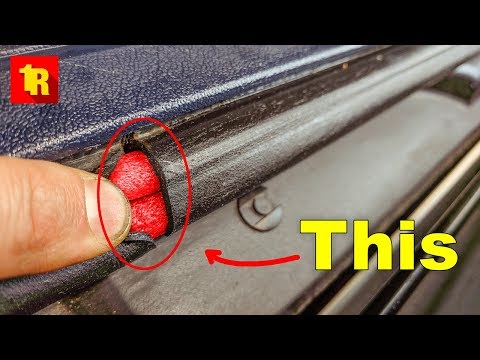 Why You Need To DO THIS TO YOUR CAR&rsquo;S WEATHERSTRIPPING NOW!