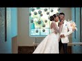 Akwaboah Passionately kisses wife and performs love songs for her at wedding