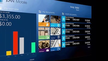 jLAN Mobile Sales Order Guides Windows Tablet Edition