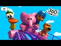 🎢Experience Pocoyo's Roller Coaster 360° VR Video