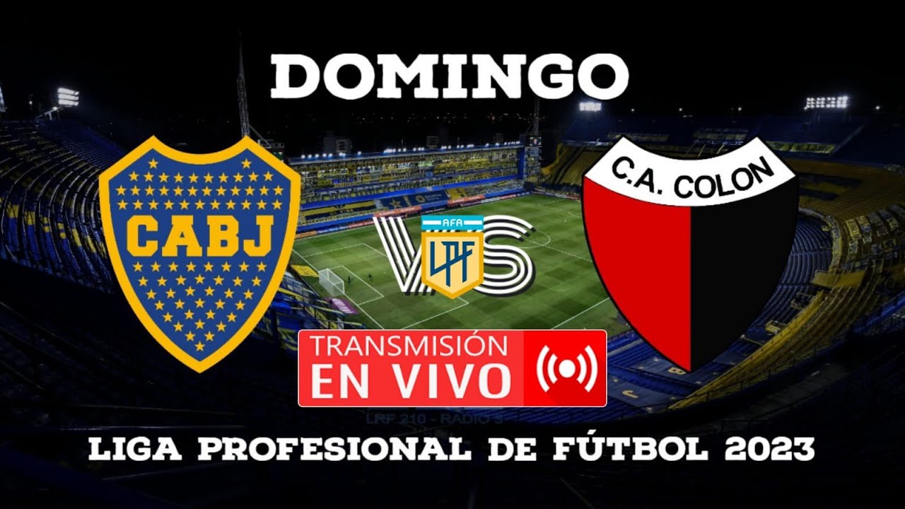 BOCA vs COLON 🔴 EN VIVO 🔴 LIGA PROFESIONAL 2023 YouTube