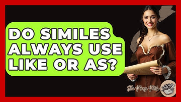 Do Similes Always Use Like Or As? - The Prose Path