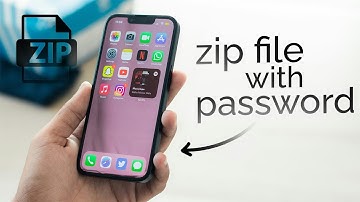 How to Zip File on iPhone with Password (tutorial)