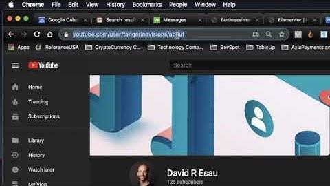 How to claim youtube custom url for your YouTube Channel by @davidresau