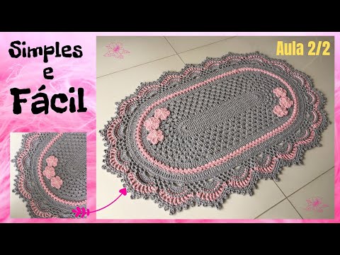 SIMPLE AND EASY CROCHET CARPET 2/2