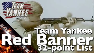 List Building | 32-point Red Banner Motor Rifle Battalion | Team Yankee