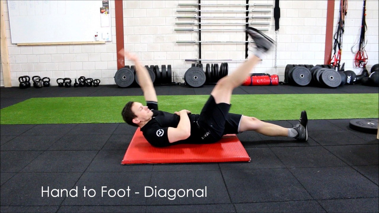 Hand to Foot diagonal YouTube