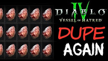 Game-breaking Dupe Exploit - Here we go again - Diablo 4