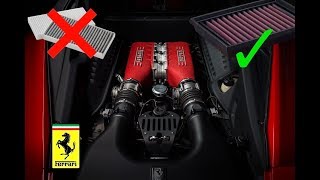 (the easy way !) diy ferrari 458 covers all models 2009-2015 air
filter change step by showing you how to the over & what tools wi...