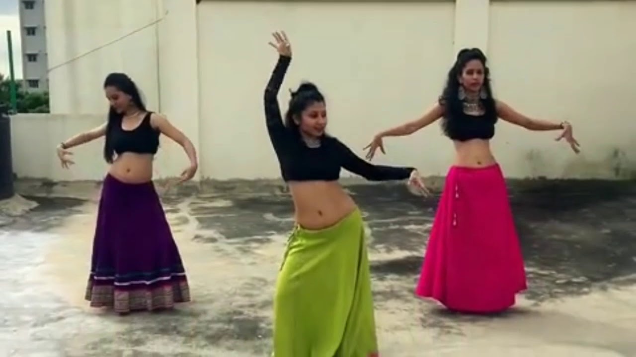 Superb belly dance by three girls YouTube